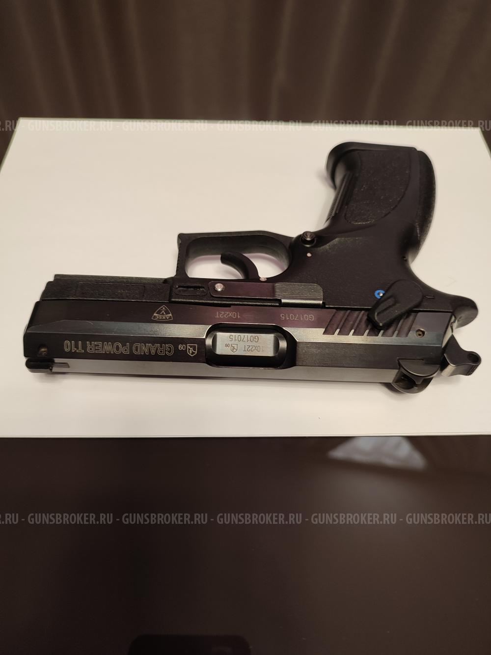 Пистолет Grand Power T 10 калибр 10*22Т
