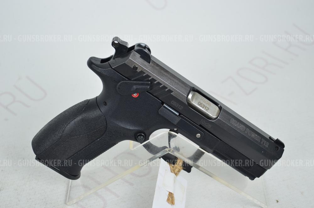 Пистолет Grand Power T12 10х28 10пат. до 91Дж АКБС СТВОЛ БЕЗ ПЕРЕГОРОДОК Комиссия 89352674