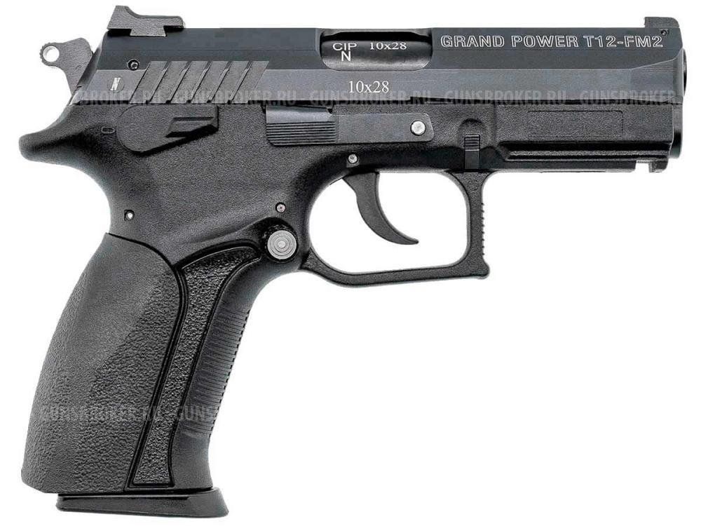 Пистолет Grand Power T12-FM2N азотированный к.10x28 (ОООП)