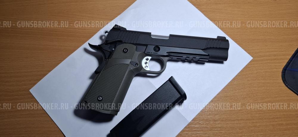 Пистолет KJW Colt M1911 Hi-Capa, greengas (kp-05.gas)