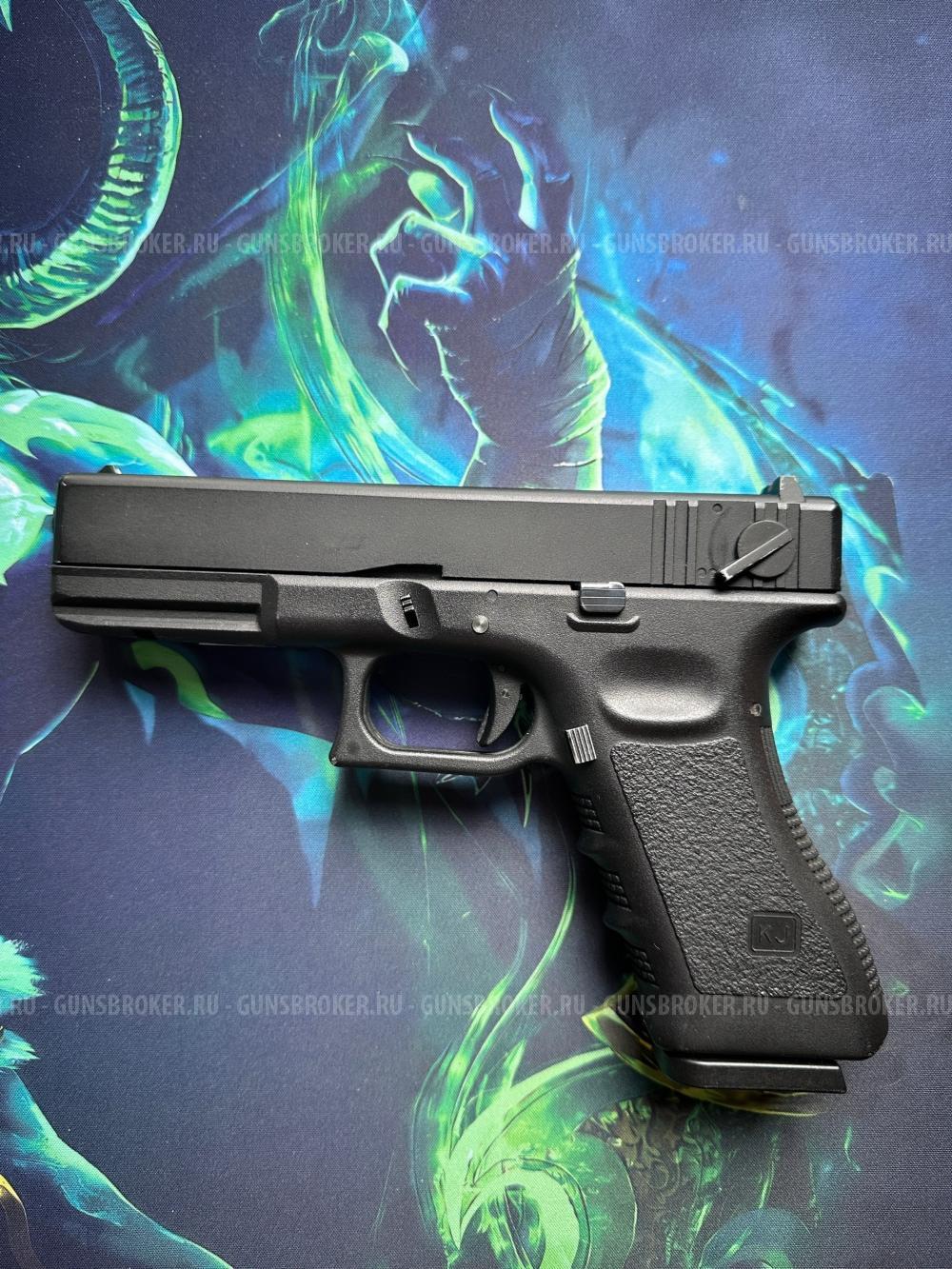 Пистолет KJW Glock 18C CO2 GBB