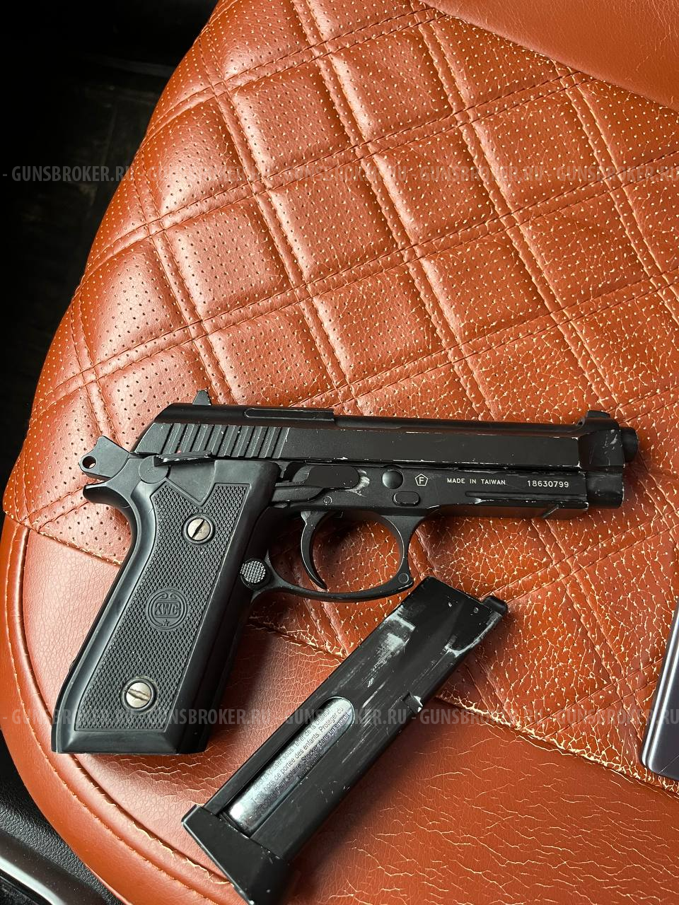 Пистолет KWC Taurus PT-99 (92) CO2 GBB (KCB-15AHN)