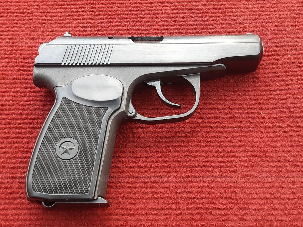 Пистолет Макарова ПМ Р-411 охолощенный 2021 года новый, без настрела, с кованным затвором