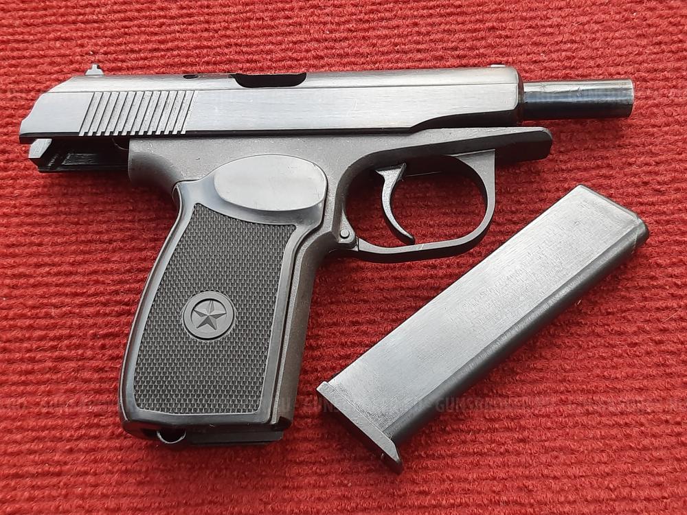 Пистолет Макарова ПМ Р-411 охолощенный 2021 года новый, без настрела, с кованным затвором