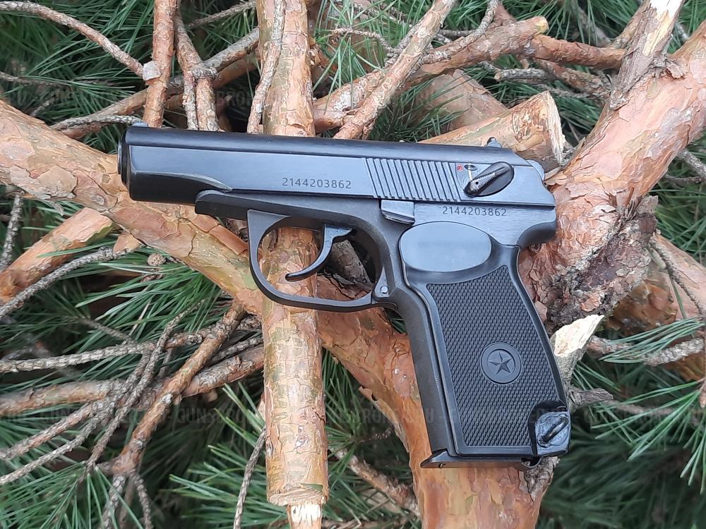 Пистолет Макарова ПМ Р-411 охолощенный 2021 года новый, без настрела, с кованным затвором