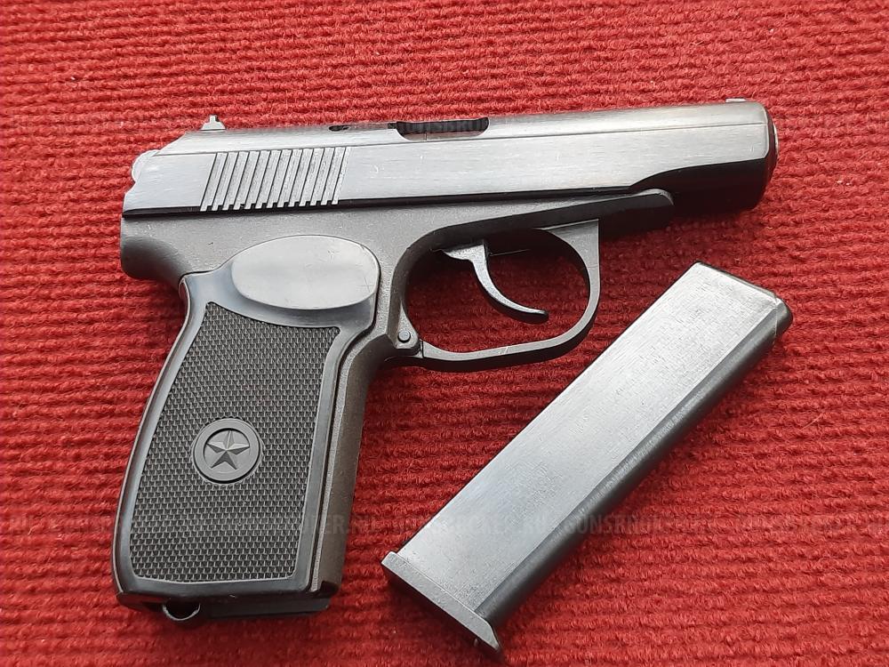 Пистолет Макарова ПМ Р-411 охолощенный 2021 года новый, без настрела, с кованным затвором