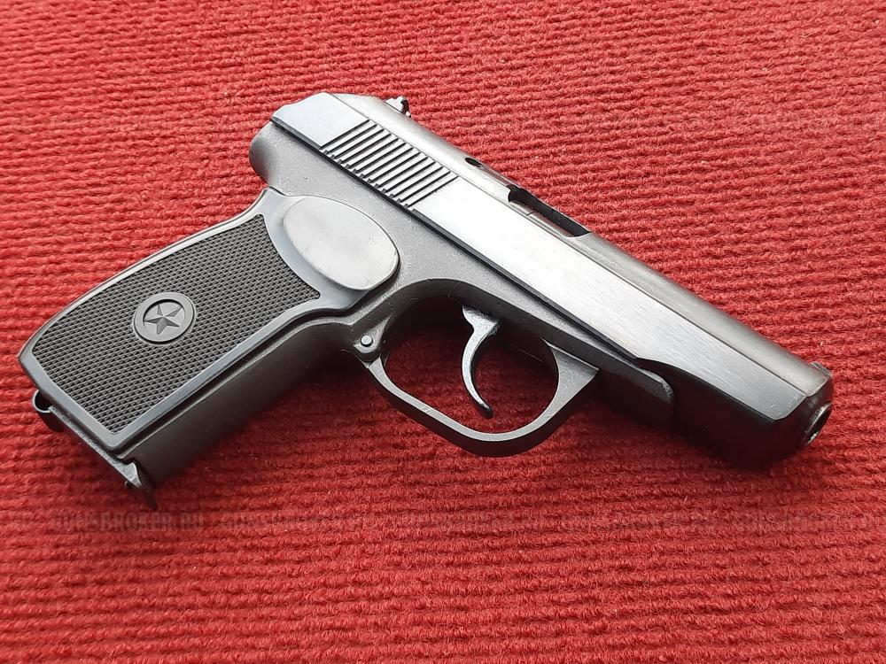 Пистолет Макарова ПМ Р-411 охолощенный 2021 года новый, без настрела, с кованным затвором