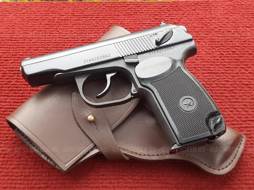 Пистолет Макарова ПМ Р-411 охолощенный 2021 года новый, без настрела, с кованным затвором