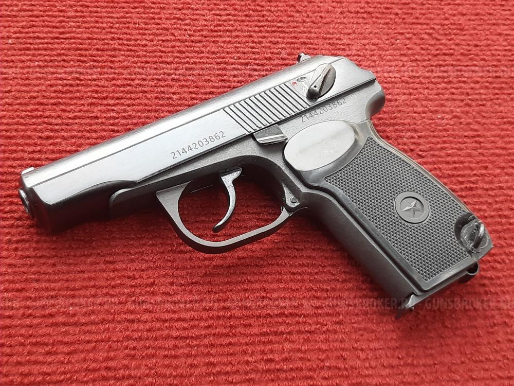 Пистолет Макарова ПМ Р-411 охолощенный 2021 года новый, без настрела, с кованным затвором