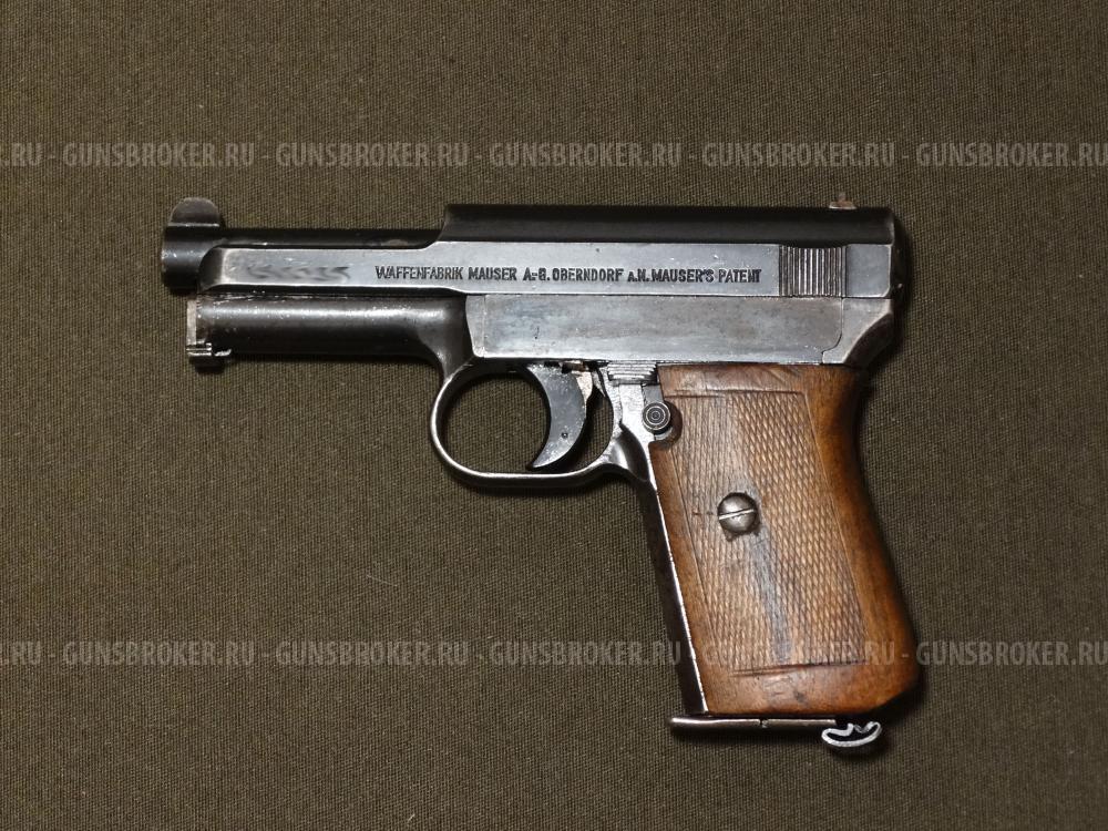 Пистолет Mauser Model 1914 ММГ, без надписей, (паспорт, сертификат РФ)