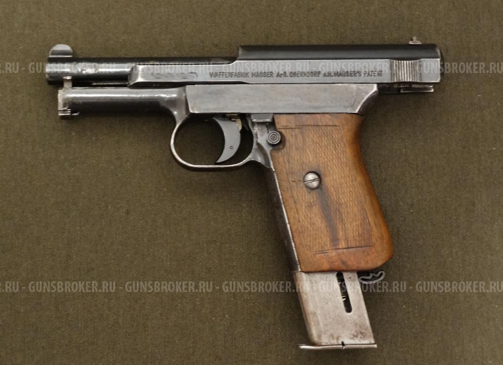 Пистолет Mauser Model 1914 ММГ, без надписей, (паспорт, сертификат РФ)