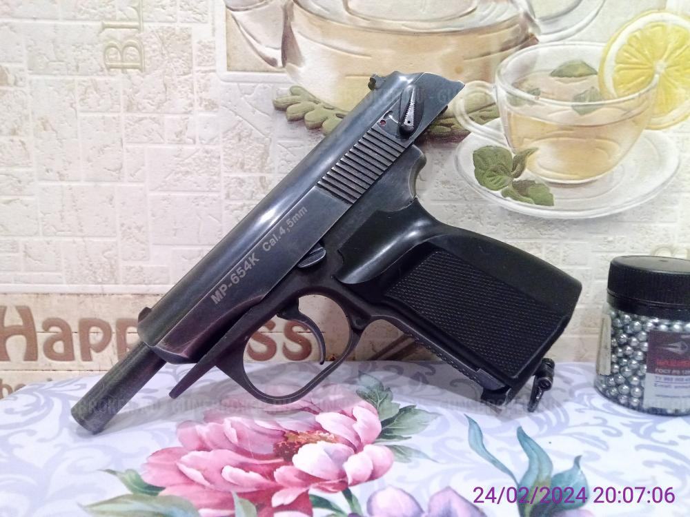 Пистолет МР-654К cal.4,5mm