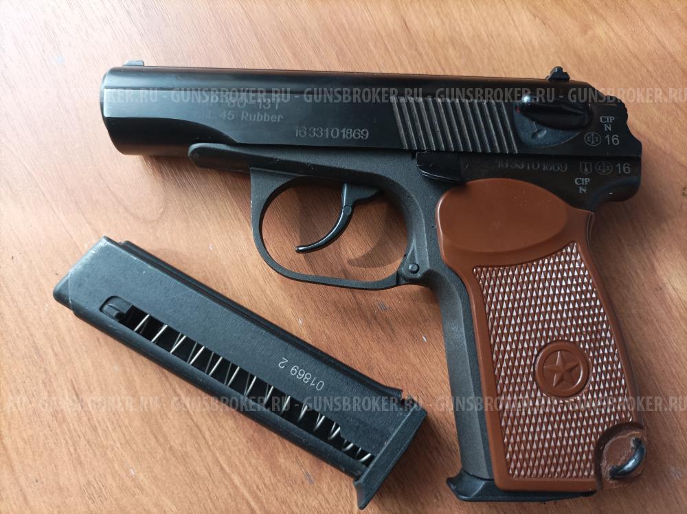 пистолет МР-80-13Т 45Rubber