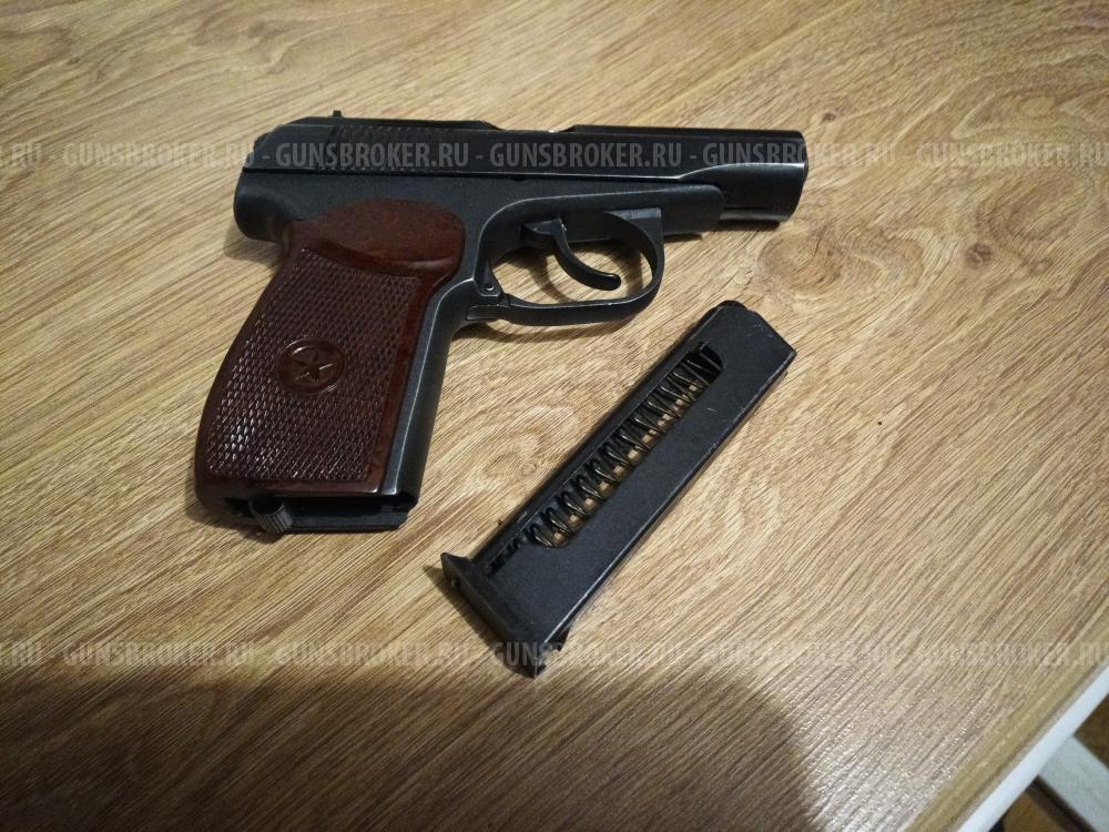 Пистолет охолощенный Курс Макаров-СО кал. 10тк Makarov-CO