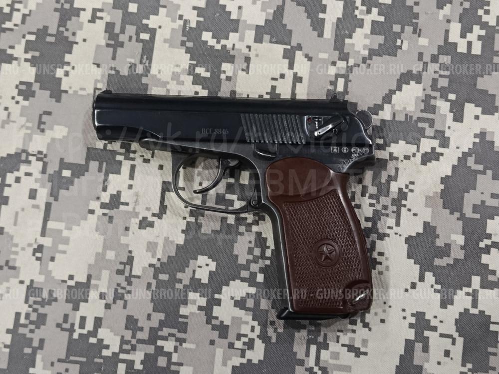 Пистолет охолощенный "КУРС-С" МОД.71 KURS кал.10х24 (Пистолет Макарова ИЖ-71-СО СХП)