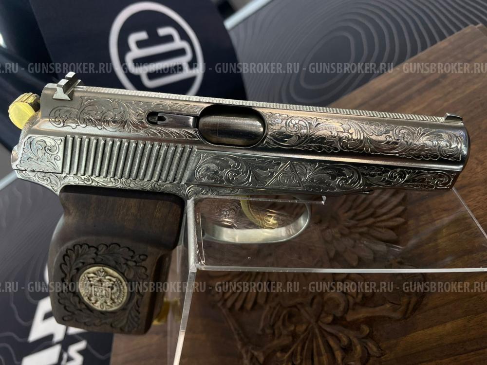 Пистолет охолощенный ПМ-СО/24 кал.10х24 (Подарочный)