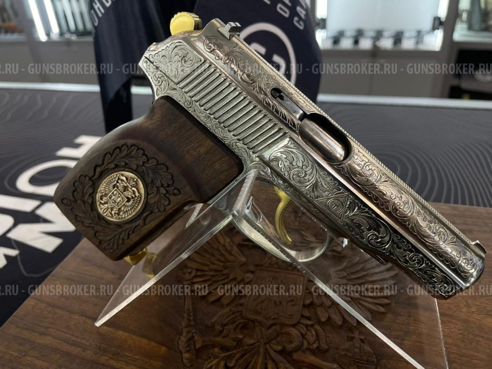 Пистолет охолощенный ПМ-СО/24 кал.10х24 (Подарочный)