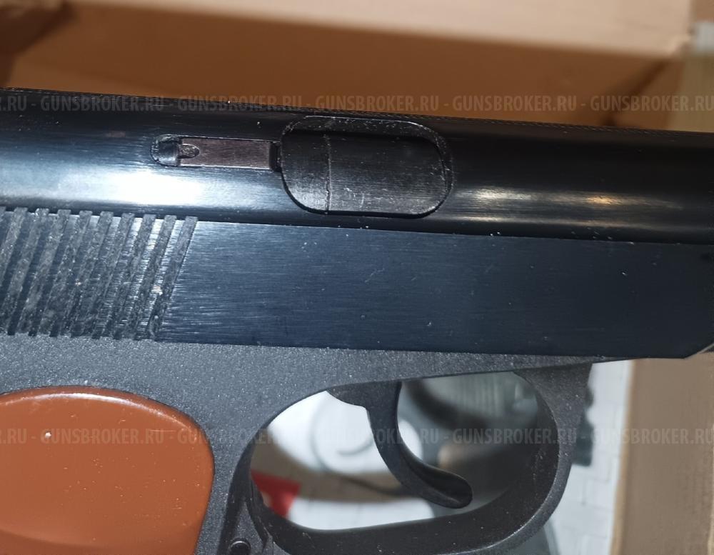 Пистолет охолощенный курс Макаров-со под 10тк Makarov-CO пм сх схп