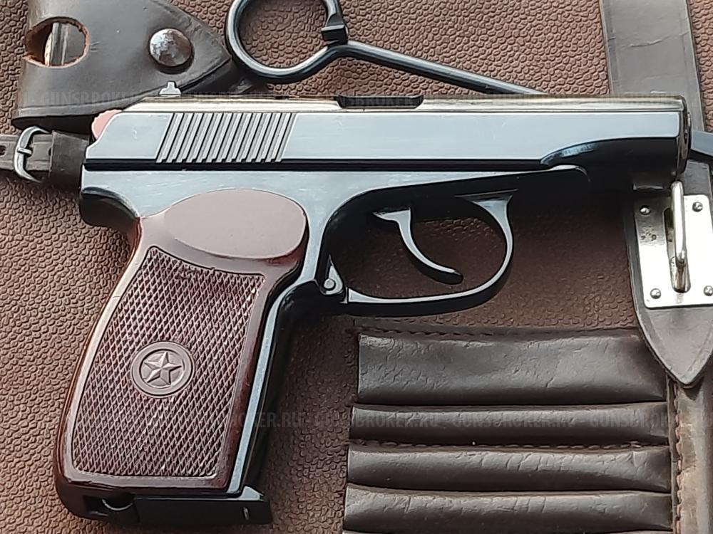 Пистолет Макарова ПМ охолощённый Р-411 2020 года, кованный затвор, в подарочном исполнении