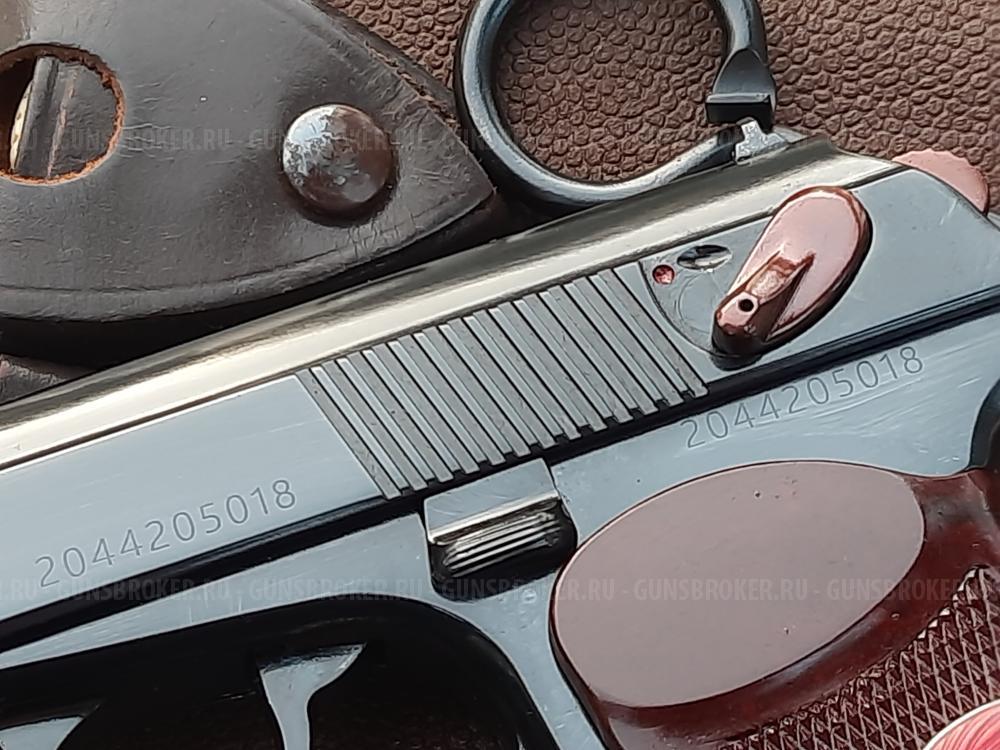 Пистолет Макарова ПМ охолощённый Р-411 2020 года, кованный затвор, в подарочном исполнении