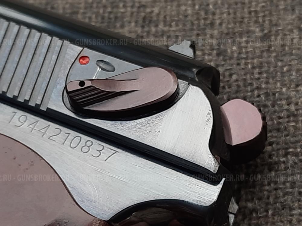 Пистолет Макарова ПМ охолощённый Р-411 2019 года,"Гвардейский" в подарочном исполнении