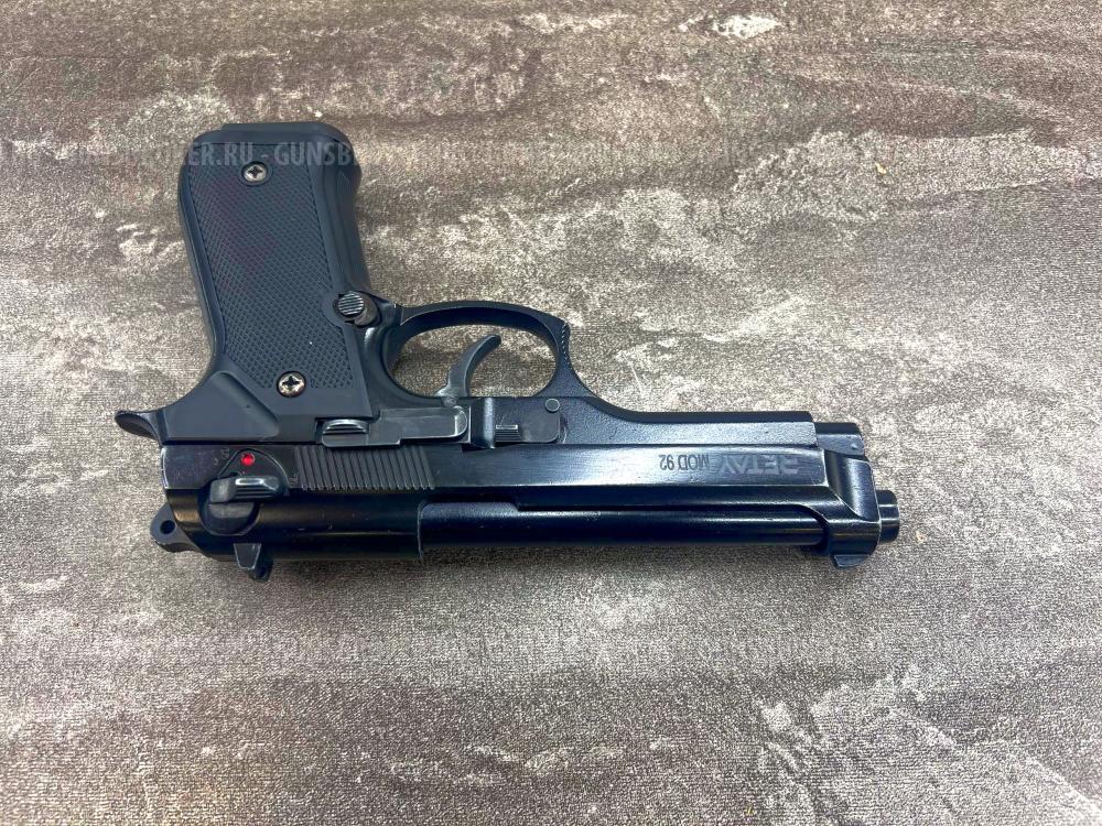 Пистолет охолощенный Retay MOD92 (СХП Beretta 92, Беретта, B92, черный) | б/у