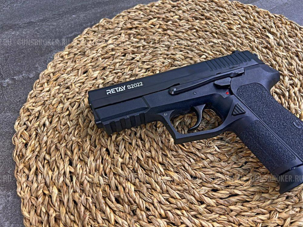 Пистолет охолощенный Retay S2022 Sig Sauer (СХП Ретай С2022), черный