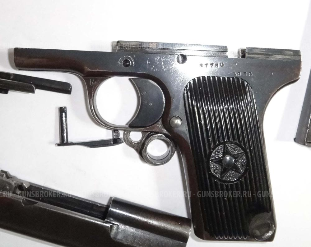 Пистолет охолощенный ТТ-СХ ТТ30 ТТ-30 TT30 TT-30 от Рока 1935 года Словак под патрон 10х31.