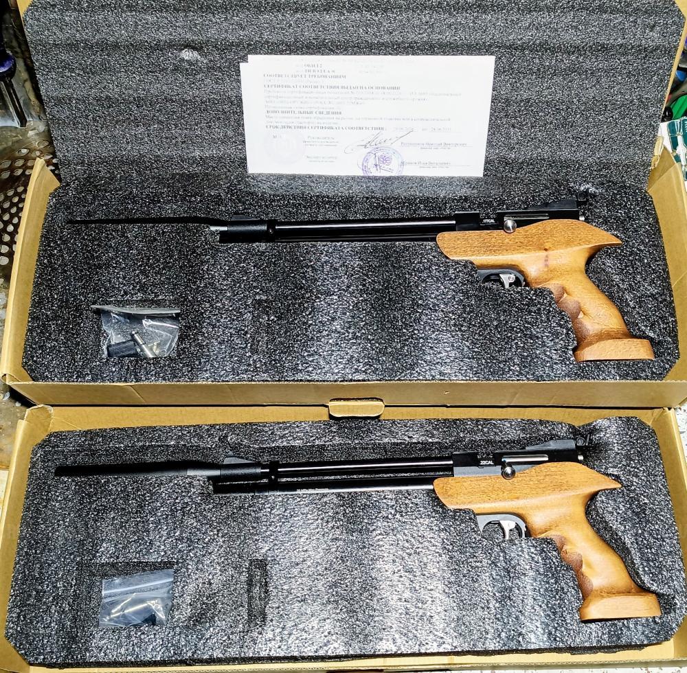Пистолеты PCP PP800R, к. 5.5 мм и 4.5 мм.