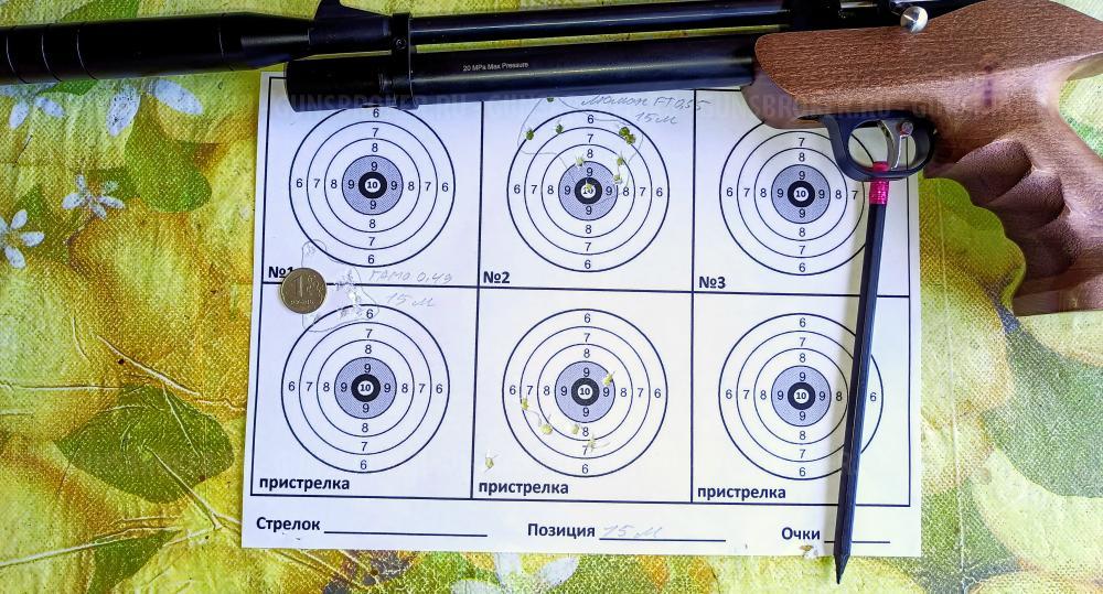 Пистолеты PCP PP800R, к. 5.5 мм и 4.5 мм.