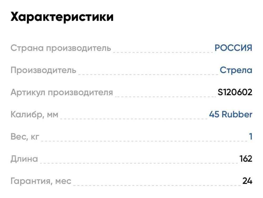 Пистолет PM PRO 45