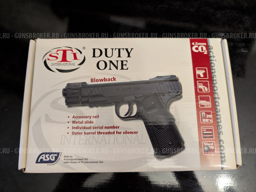 Пистолет пневматический ASG STI Duty One