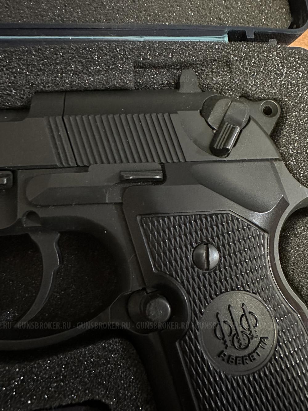 Пистолет пневматический Beretta M92 FS (чёрн. с чёрн. пласт. накладками) 419.00.00/419.00.