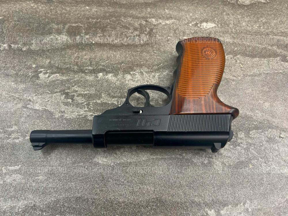 Пистолет пневматический Crosman C41 (металл, подвижный затвор, Walther P.38, б/у) 4,5 мм