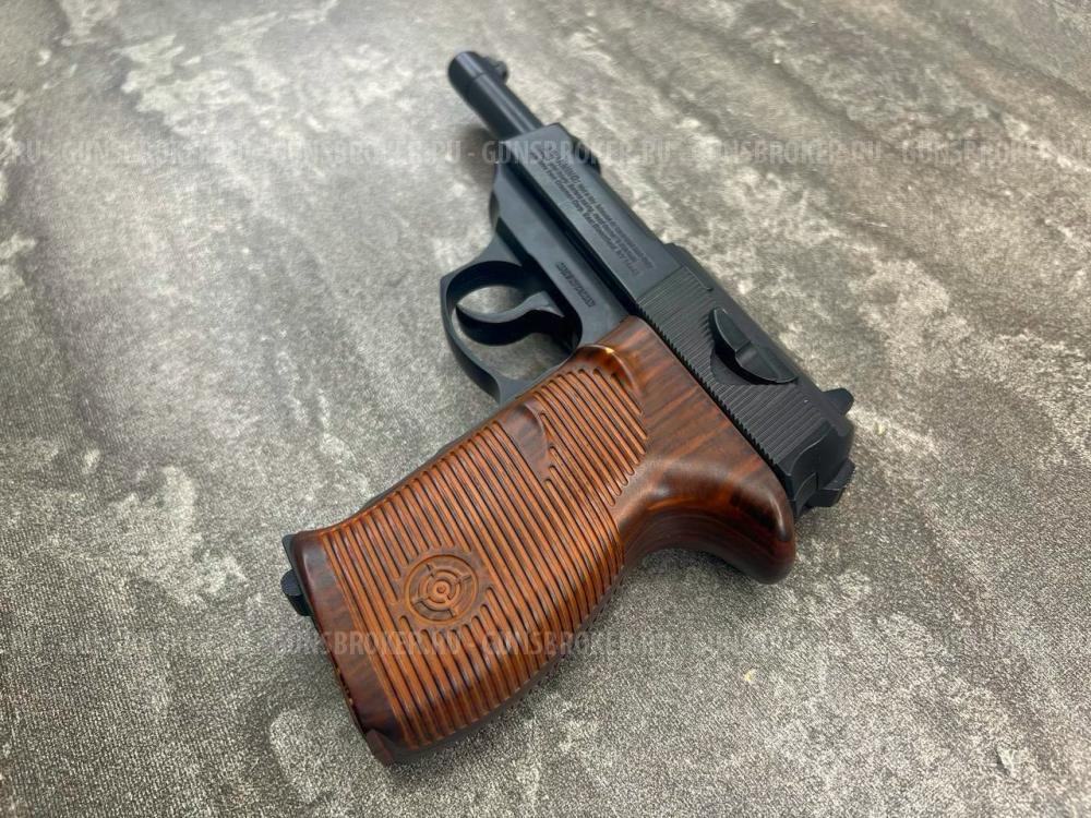 Пистолет пневматический Crosman C41 (металл, подвижный затвор, Walther P.38, б/у) 4,5 мм
