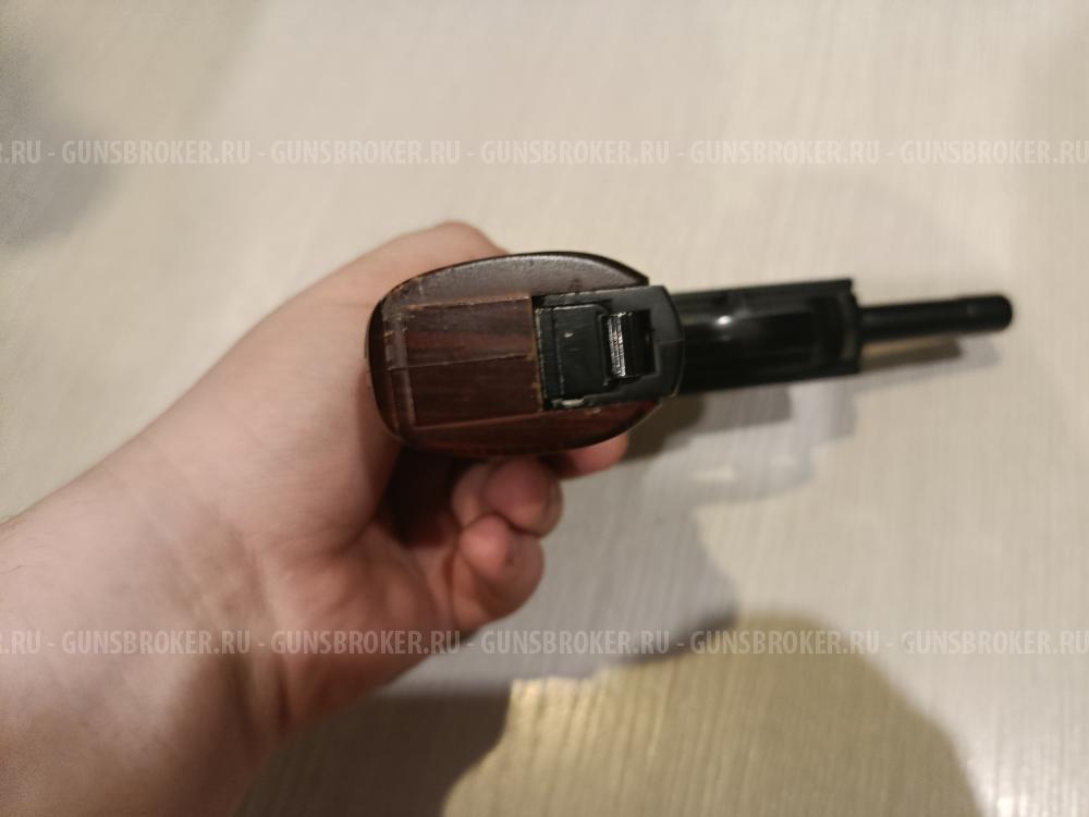 Пистолет пневматический Crosman C41 (металл, подвижный затвор, Walther P.38, б/у) 4,5 мм