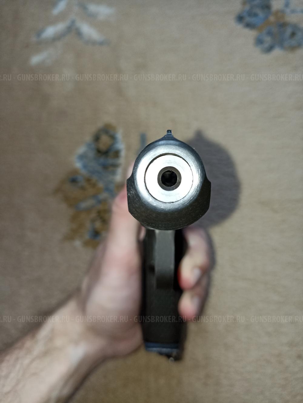 Пистолет пневматический газобаллонный Baikal MP-654K