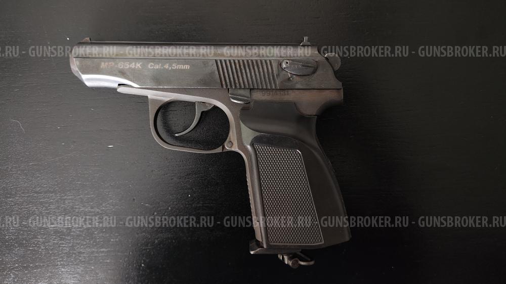 Пистолет пневматический газобаллонный Baikal MP-654K