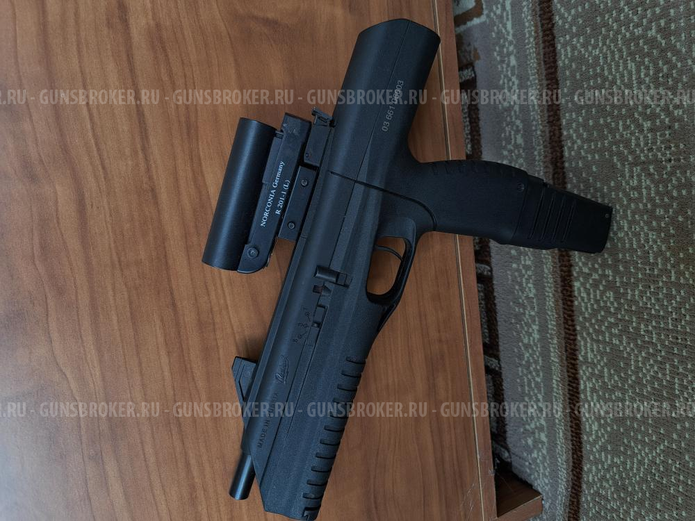 Пистолет пневматический газобалонный MP-661k "Дрозд"
