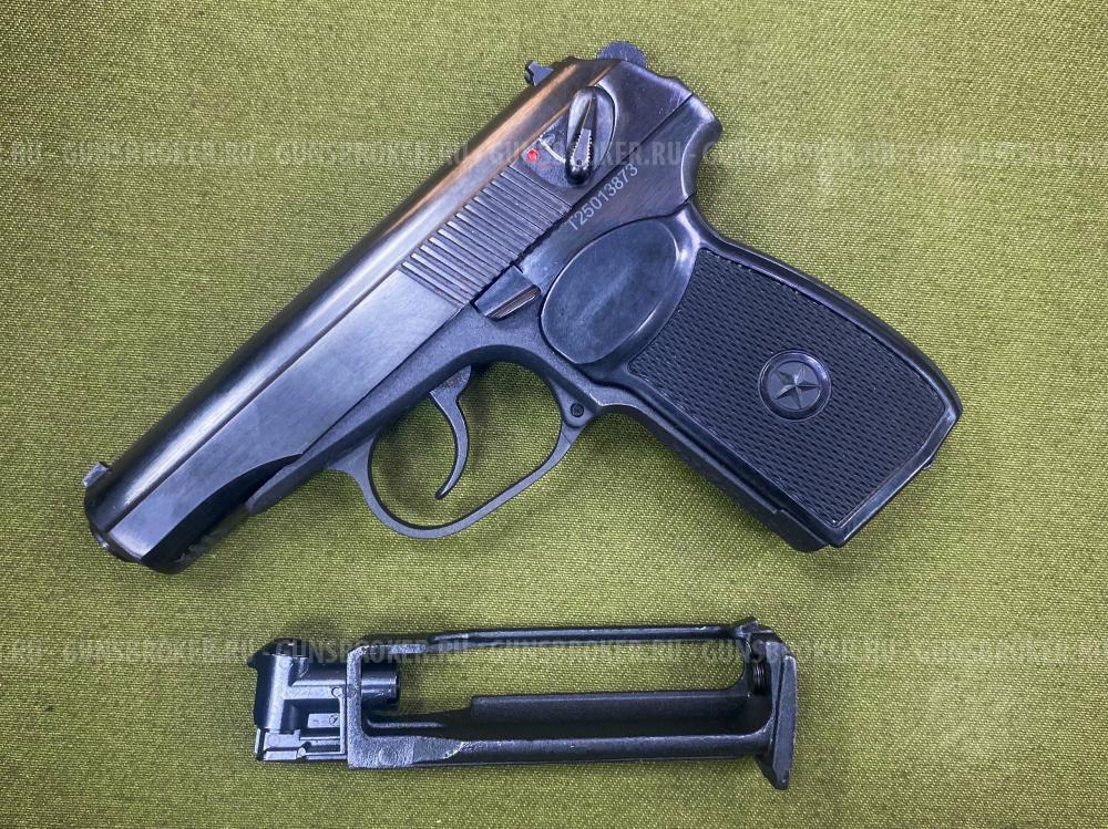 Пистолет пневматический газоболонный Makarov MP-654K