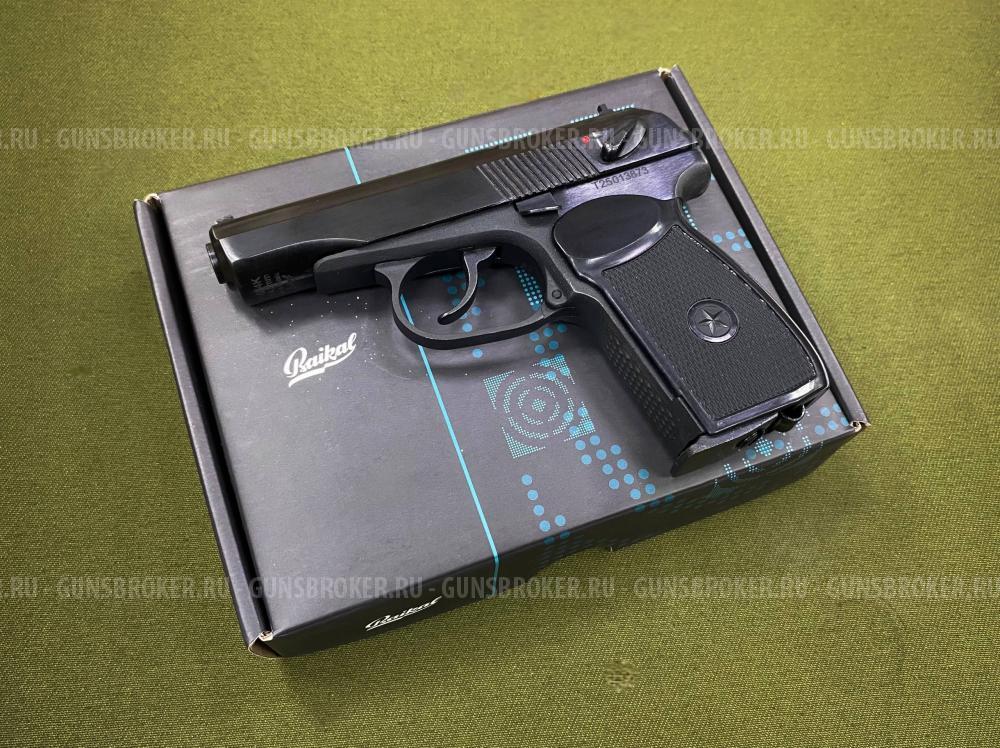 Пистолет пневматический газоболонный Makarov MP-654K