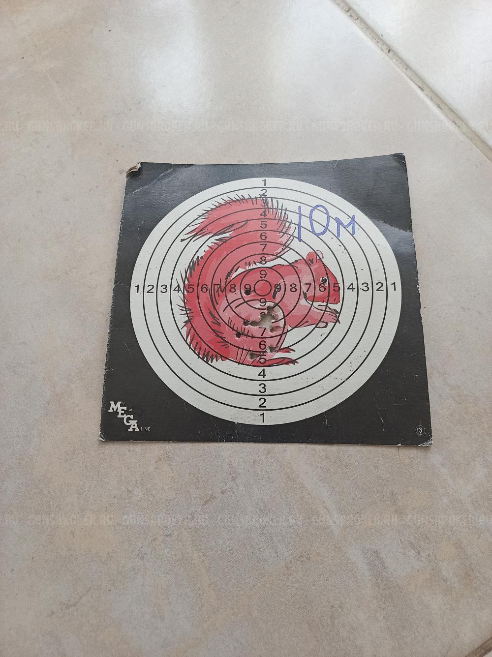 Пистолет пневматический мр-654К Cal. 4,5 mm