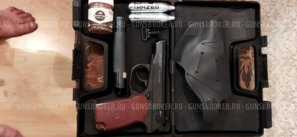 Пистолет пневматический мр 654к