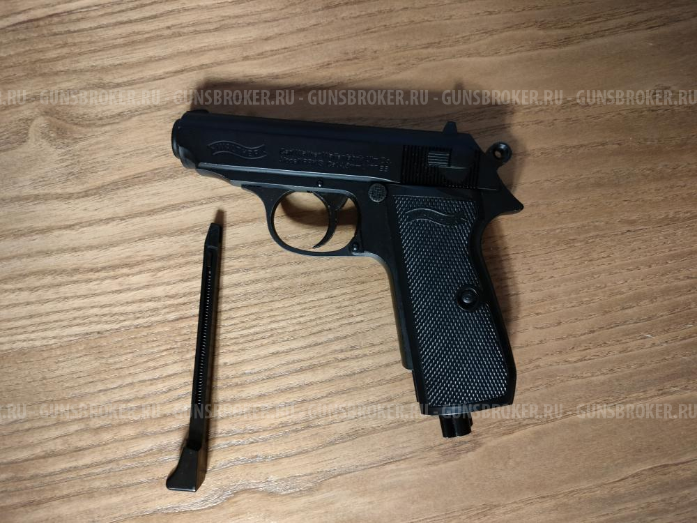 Пистолет пневматический umarex walther PPK/S 4,5 мм
