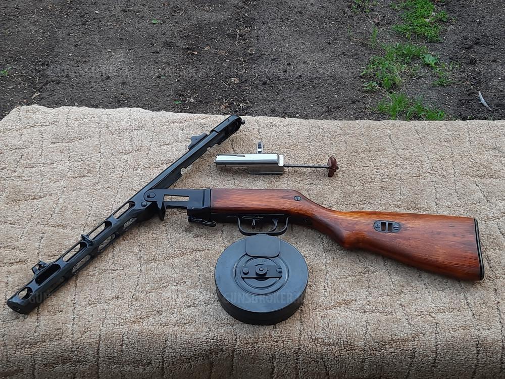 Пистолет-пулемёт охолощённый ППШ-41 1944 года выпуска "Молот-армз" новый.