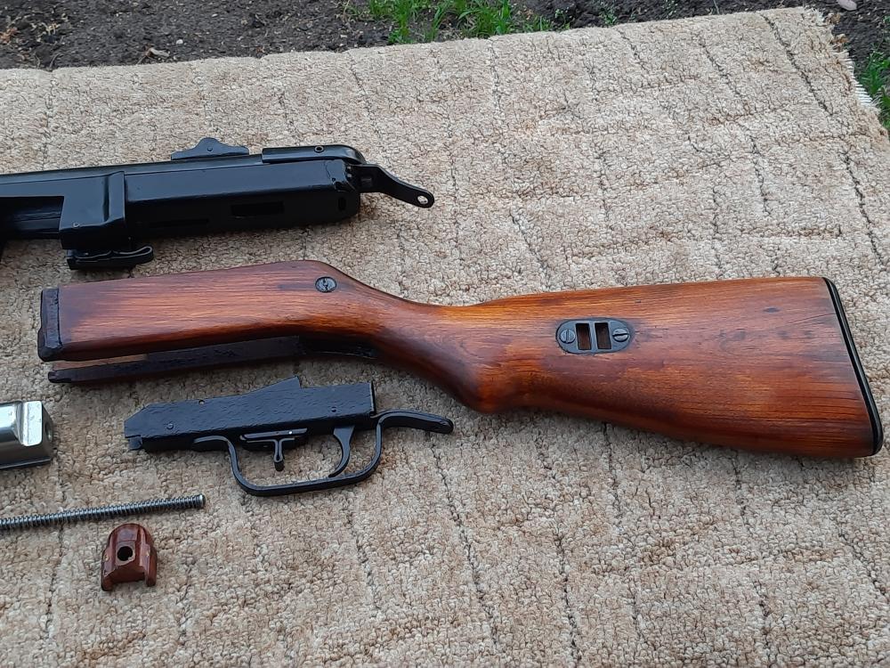 Пистолет-пулемёт охолощённый ППШ-41 1944 года выпуска "Молот-армз" новый.