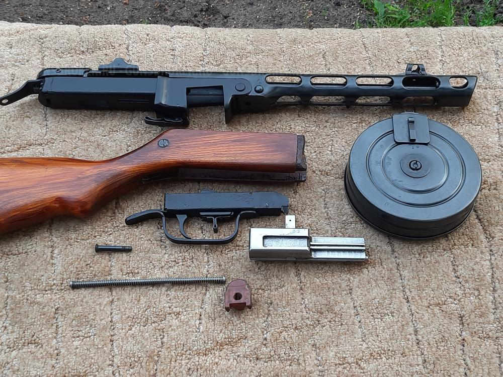 Пистолет-пулемёт охолощённый ППШ-41 1944 года выпуска "Молот-армз" новый.