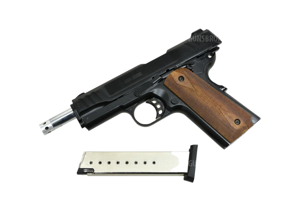 пистолет сигнальный Курс К1911 5.5мм 10ТК (kurs k1911, k1911 kurs, Курс-С К1911, кольт 1911, colt 1911)