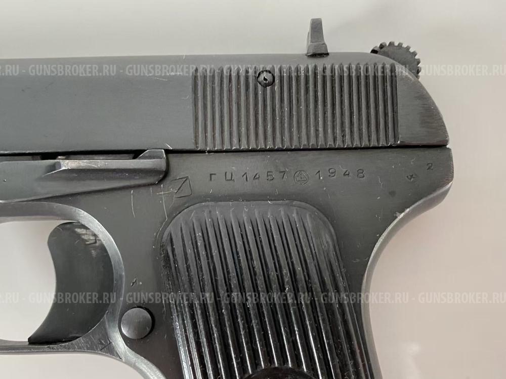 Пистолет сигнальный ТТ-С, ВПО-506 под капсюль воспламенитель "Жевело" 1948г ВПМЗ „Молот"