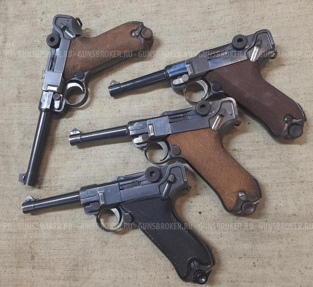 Пистолет спортивный Luger P08, Люгер Р08